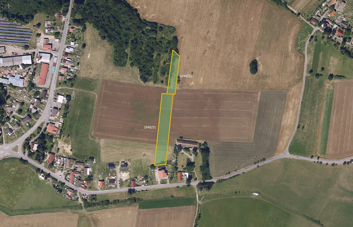 Prodej pole 7249 m²